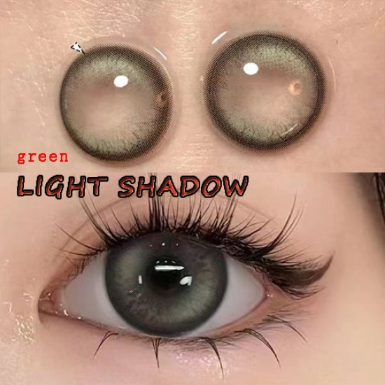 B-LIGHT SHADOW GREEN COLOR SOFT CONTACT LENS (2PCS/PAIR) B-LIGHT SHADOW GREEN COLOR SOFT CONTACT LENS (2PCS/PAIR)