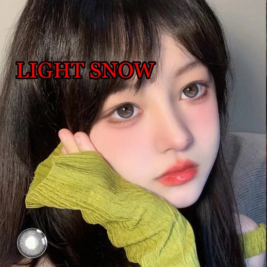 B-LIGHT SNOW COLOR CONTACT LENS (2PCS/PAIR) B-LIGHT SNOW COLOR CONTACT LENS (2PCS/PAIR)