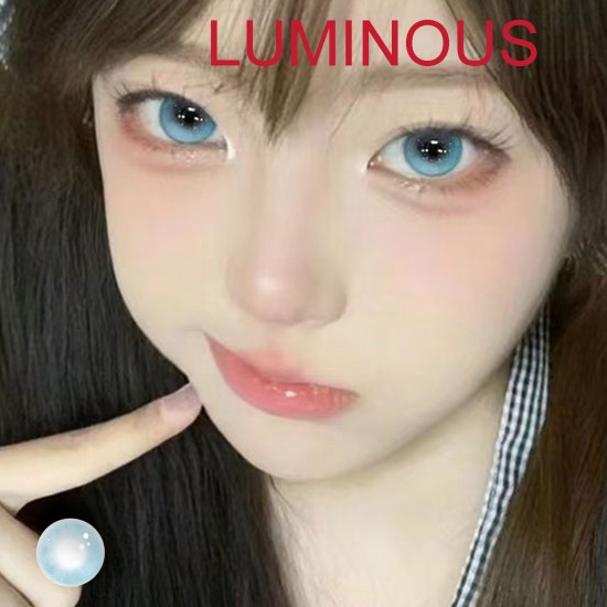 B-LIMINOUS BLUE COLOR CONTACT LENSES (2PCS/PAIR) B-LIMINOUS BLUE COLOR CONTACT LENSES (2PCS/PAIR)