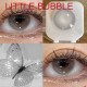 B-LITTLE BUBBLE GRAY COLOR SOFT CONTACT LENS (2PCS/PAIR)
