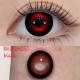 A-MALEGHOST BLACK COLOR SOFT CONTACT LENS (2PCS/PAIR)