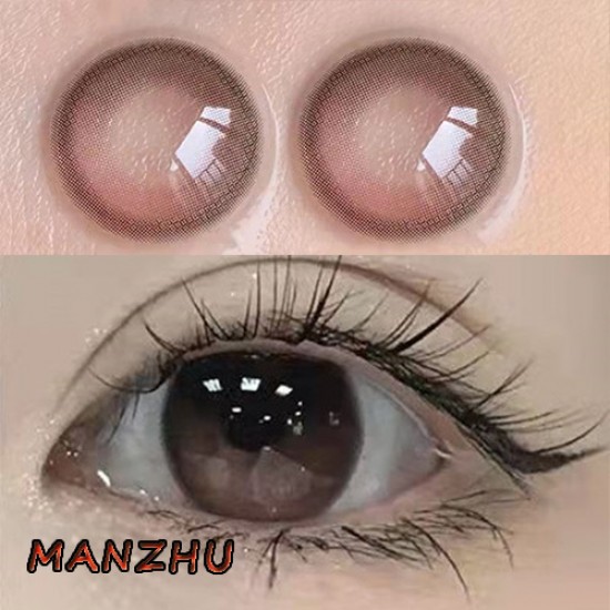 B-MANZHU PINK COLOR CONTACT LENS (2PCS/PAIR)