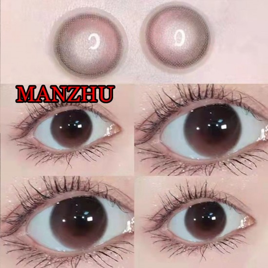 B-MANZHU PINK COLOR CONTACT LENS (2PCS/PAIR)