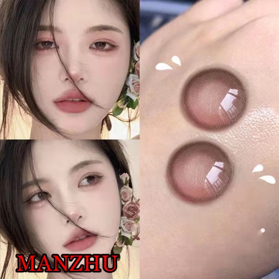 B-MANZHU PINK COLOR CONTACT LENS (2PCS/PAIR)