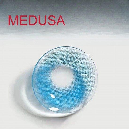 B-MEDUSA BLUE COLOR SOFT CONTACT LENS (2PCS/PAIR)