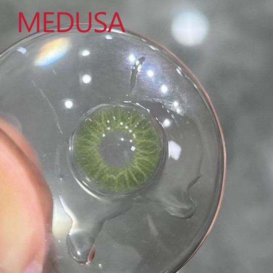 B-MEDUSA GREEN COLOR SOFT CONTACT LENS (2PCS/PAIR) B-MEDUSA GREEN COLOR SOFT CONTACT LENS (2PCS/PAIR)