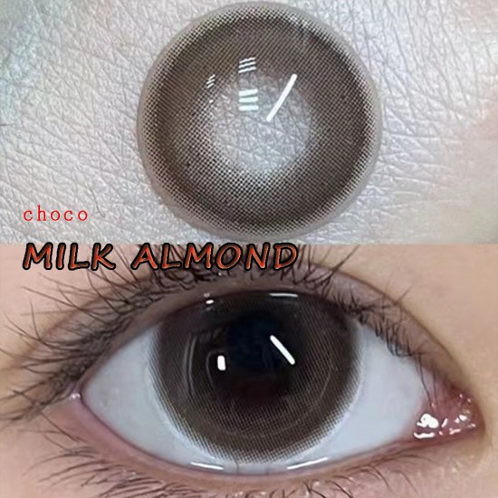 B-MILK ALMOND COLOR CONTACT LENSES  (2PCS/PAIR)