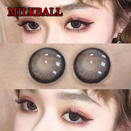 B-MILKBALL BLACK COLOR SOFT CONTACT LENS (2PCS/PAIR) B-MILKBALL BLACK COLOR SOFT CONTACT LENS (2PCS/PAIR)