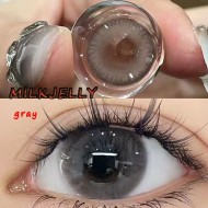 B-MILKJELLY GRAY COLOR SOFT CONTACT LENS (2PCS/PAIR)