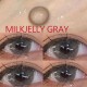 B-MILKJELLY GRAY COLOR SOFT CONTACT LENS (2PCS/PAIR)