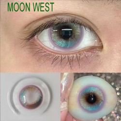 B-MOON WEST VIOLET COLOR SOFT CONTACT LENS (2PCS/PAIR)