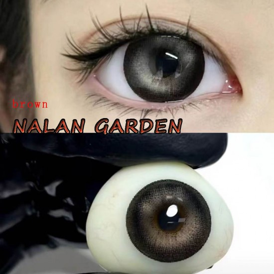 B-NALAN GARDEN BROWN COLOR SOFT CONTACT LENS (2PCS/PAIR) B-NALAN GARDEN BROWN COLOR SOFT CONTACT LENS (2PCS/PAIR)