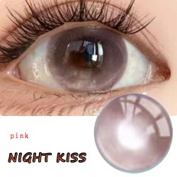B-NIGHT KISS PINK COLOR SOFT CONTACT LENS (2PCS/PAIR)