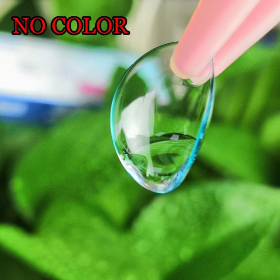 B-(-1.00-12.00) YEARLY NO COLOR CLEAR CONTACT LENS (2PCS/PAIR)