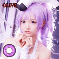 A-CL364 OLIVE VIOLET COSPLAY COLOR CONTACT LENS (2PCS/PAIR)