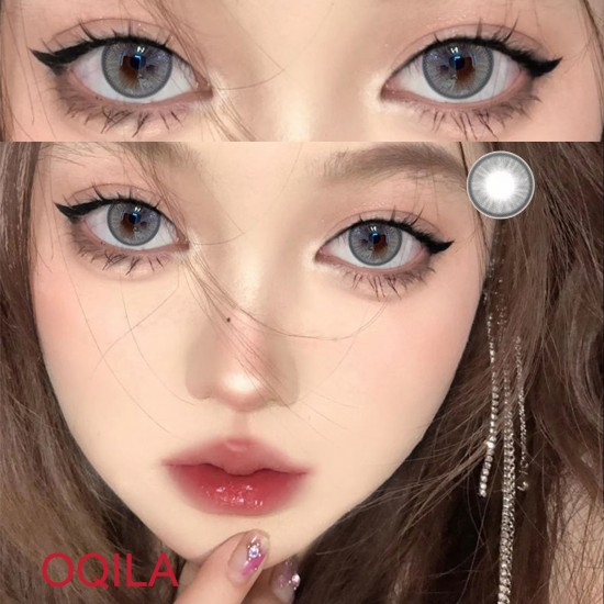 B-OQILA GRAY COLOR SOFT CONTACT LENS (2PCS/PAIR) B-OQILA GRAY COLOR SOFT CONTACT LENS (2PCS/PAIR)