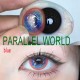 B-PARALLEL WORLD BLUE COLOR SOFT CONTACT LENS (2PCS/PAIR)