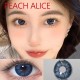 B-PEACH ALICE BLUE COLOR SOFT CONTACT LENS(2PCS/PAIR)