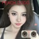 B-PEACH COCO GRAYBROWN COLOR SOFT CONTACT LENS (2PCS/PAIR)
