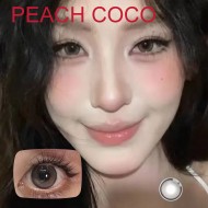 B-PEACH COCO GRAYBROWN COLOR SOFT CONTACT LENS (2PCS/PAIR)