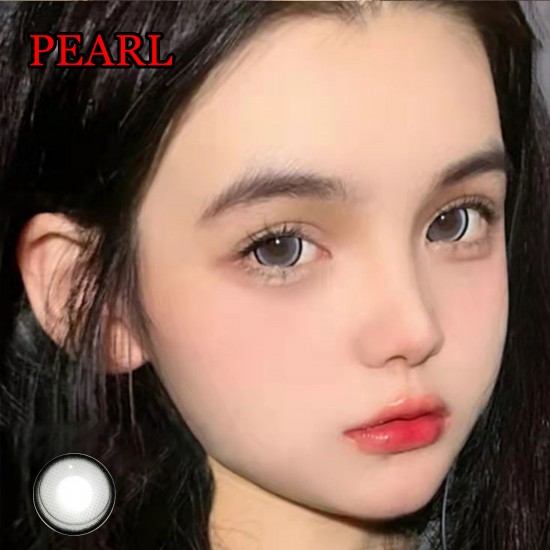 B-PEARL MILK GRAY COLOR SOFT CONTACT LENS (2PCS/PAIR)