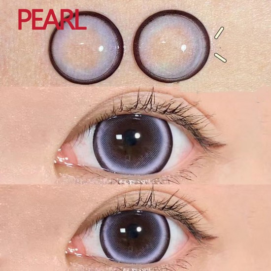 B-PEARL VIOLET COLOR SOFT CONTACT LENS (2PCS/PAIR)