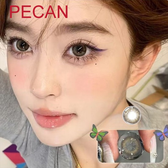 B-PECAN BROWN COLOR CONTACT LENSES  (2PCS/PAIR)