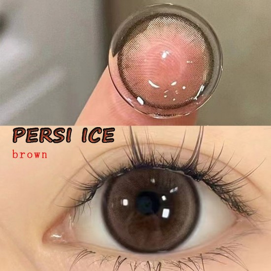 B-PERSI ICE BROWN COLOR SOFT CONTACT LENS (2PCS/PAIR) B-PERSI ICE BROWN COLOR SOFT CONTACT LENS (2PCS/PAIR)
