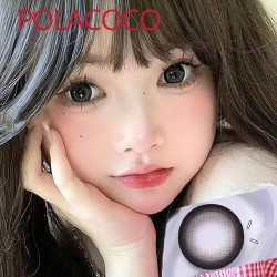 B-POLACOCO GRAY COLOR SOFT CONTACT LENS (2PCS/PAIR)