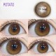 B-POTATO BROWN COLOR SOFT CONTACT LENS (2PCS/PAIR)