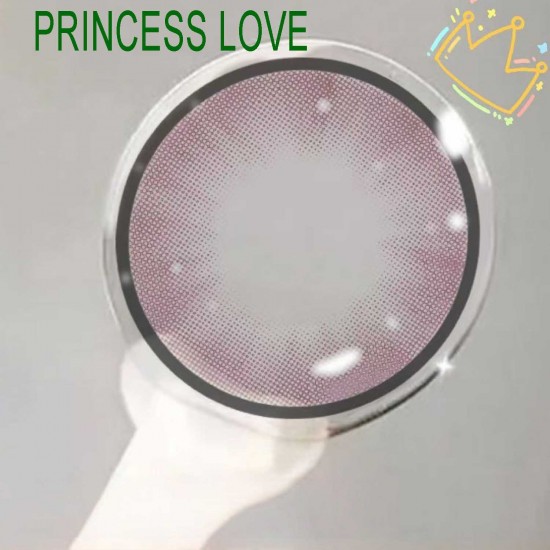 A-PRINCESS LOVE PINK COLOR CONTACT LENS (2PCS/PAIR) A-PRINCESS LOVE PINK COLOR CONTACT LENS (2PCS/PAIR)