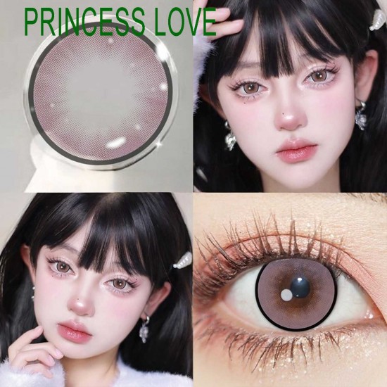 A-PRINCESS LOVE PINK COLOR CONTACT LENS (2PCS/PAIR) A-PRINCESS LOVE PINK COLOR CONTACT LENS (2PCS/PAIR)