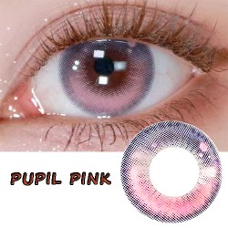 A-PUPIL PINK COLOR CONTACT LENS (2PCS/PAIR)