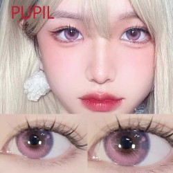A-PUPIL PINK COLOR CONTACT LENS (2PCS/PAIR)