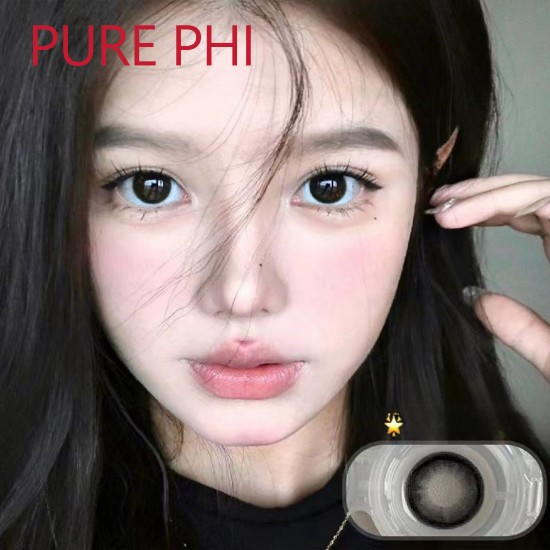B-PURE PHI BLACK COLOR CONTACT LENS (2PCS/PAIR) B-PURE PHI BLACK COLOR CONTACT LENS (2PCS/PAIR)