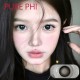 B-PURE PHI BLACK COLOR CONTACT LENS (2PCS/PAIR)