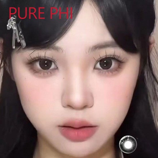B-PURE PHI BLACK COLOR CONTACT LENS (2PCS/PAIR) B-PURE PHI BLACK COLOR CONTACT LENS (2PCS/PAIR)