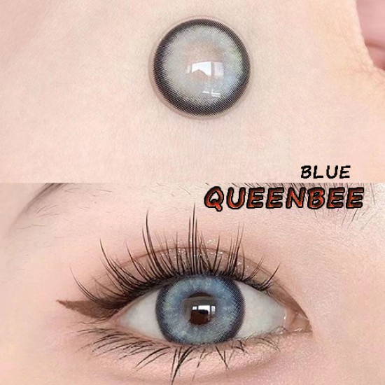 B-QUEENBEE BLUE COLOR SOFT CONTACT LENS (2PCS/PAIR)