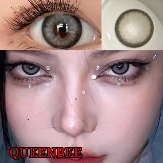 B-QUEENBEE GRAY COLOR SOFT CONTACT LENS (2PCS/PAIR) B-QUEENBEE GRAY COLOR SOFT CONTACT LENS (2PCS/PAIR)