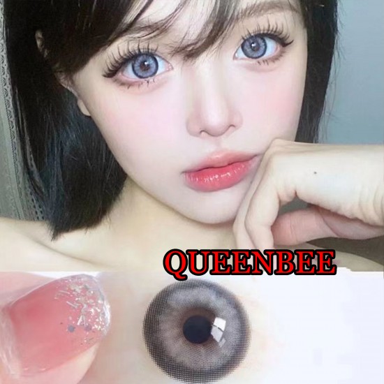 B-QUEENBEE GRAY COLOR SOFT CONTACT LENS (2PCS/PAIR)