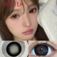 B-REDTEA BLACK COLOR SOFT CONTACT LENS (2PCS/PAIR)