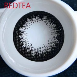 B-REDTEA BLACK COLOR SOFT CONTACT LENS (2PCS/PAIR)
