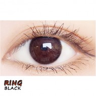 B-RING  BLACK COLOR SOFT CONTACT LENS  (3PCS/PAIR)