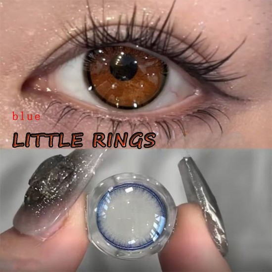 B-RINGS BLUE COLOR SOFT CONTACT LENS (2PCS/PAIR)