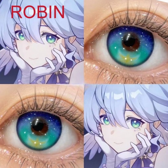 B-ROBIN BLUE COLOR SOFT CONTACT LENS (2PCS/PAIR) B-ROBIN BLUE COLOR SOFT CONTACT LENS (2PCS/PAIR)