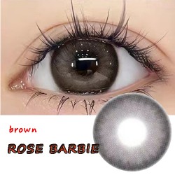 B-ROSE BARBIE BROWN COLOR SOFT CONTACT LENS (2PCS/PAIR)