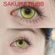 A-SAKURA BUBB YELLOW COLOR SOFT CONTACT LENS (2PCS/PAIR) A-SAKURA BUBB YELLOW COLOR SOFT CONTACT LENS (2PCS/PAIR)