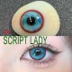 B-SCRIPT LADY BLUE COLOR SOFT CONTACT LENS (2PCS/PAIR)