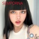 B-SEMPORNA BLUE COLOR CONTACT LENSES  (2PCS/PAIR)