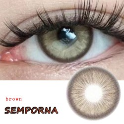 B-SEMPORNA BROWN COLOR CONTACT LENSES  (2PCS/PAIR)